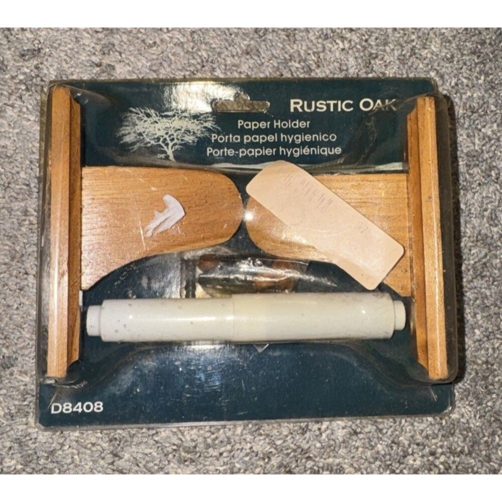 Rustic Oak Toilet Paper Holder Rustic Collection D8408 Best Value Bathware 2015